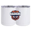 10 oz. White Stainless Steel Short Tumbler Thumbnail
