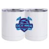 10 oz. White Stainless Steel Short Tumbler Thumbnail