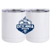 10 oz. White Stainless Steel Short Tumbler Thumbnail