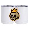 10 oz. White Stainless Steel Short Tumbler Thumbnail