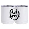 10 oz. White Stainless Steel Short Tumbler Thumbnail