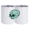 10 oz. White Stainless Steel Short Tumbler Thumbnail