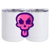 10 oz. White Stainless Steel Short Tumbler Thumbnail