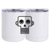 10 oz. White Stainless Steel Short Tumbler Thumbnail