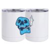 10 oz. White Stainless Steel Short Tumbler Thumbnail
