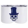 10 oz. White Stainless Steel Short Tumbler Thumbnail