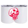 10 oz. White Stainless Steel Short Tumbler Thumbnail