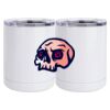 10 oz. White Stainless Steel Short Tumbler Thumbnail