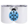 10 oz. White Stainless Steel Short Tumbler Thumbnail