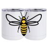 10 oz. White Stainless Steel Short Tumbler Thumbnail