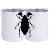 10 oz. White Stainless Steel Short Tumbler Thumbnail