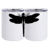 10 oz. White Stainless Steel Short Tumbler Thumbnail