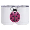 10 oz. White Stainless Steel Short Tumbler Thumbnail