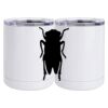 10 oz. White Stainless Steel Short Tumbler Thumbnail