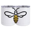 10 oz. White Stainless Steel Short Tumbler Thumbnail