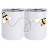 10 oz. White Stainless Steel Short Tumbler Thumbnail