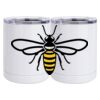 10 oz. White Stainless Steel Short Tumbler Thumbnail