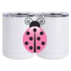 10 oz. White Stainless Steel Short Tumbler Thumbnail
