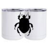 10 oz. White Stainless Steel Short Tumbler Thumbnail