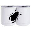 10 oz. White Stainless Steel Short Tumbler Thumbnail