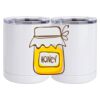 10 oz. White Stainless Steel Short Tumbler Thumbnail