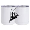 10 oz. White Stainless Steel Short Tumbler Thumbnail