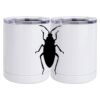10 oz. White Stainless Steel Short Tumbler Thumbnail