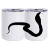 10 oz. White Stainless Steel Short Tumbler Thumbnail