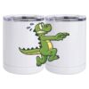 10 oz. White Stainless Steel Short Tumbler Thumbnail