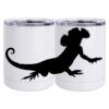 10 oz. White Stainless Steel Short Tumbler Thumbnail