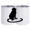 10 oz. White Stainless Steel Short Tumbler Thumbnail