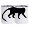 10 oz. White Stainless Steel Short Tumbler Thumbnail