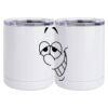 10 oz. White Stainless Steel Short Tumbler Thumbnail