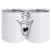 10 oz. White Stainless Steel Short Tumbler Thumbnail