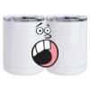 10 oz. White Stainless Steel Short Tumbler Thumbnail