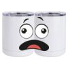 10 oz. White Stainless Steel Short Tumbler Thumbnail