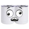 10 oz. White Stainless Steel Short Tumbler Thumbnail