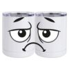 10 oz. White Stainless Steel Short Tumbler Thumbnail