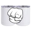10 oz. White Stainless Steel Short Tumbler Thumbnail