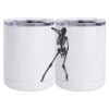 10 oz. White Stainless Steel Short Tumbler Thumbnail