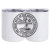 10 oz. White Stainless Steel Short Tumbler Thumbnail