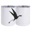 10 oz. White Stainless Steel Short Tumbler Thumbnail