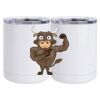 10 oz. White Stainless Steel Short Tumbler Thumbnail