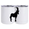10 oz. White Stainless Steel Short Tumbler Thumbnail