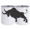 10 oz. White Stainless Steel Short Tumbler Thumbnail