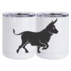 10 oz. White Stainless Steel Short Tumbler Thumbnail