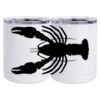 10 oz. White Stainless Steel Short Tumbler Thumbnail