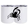 10 oz. White Stainless Steel Short Tumbler Thumbnail