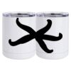 10 oz. White Stainless Steel Short Tumbler Thumbnail