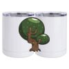10 oz. White Stainless Steel Short Tumbler Thumbnail